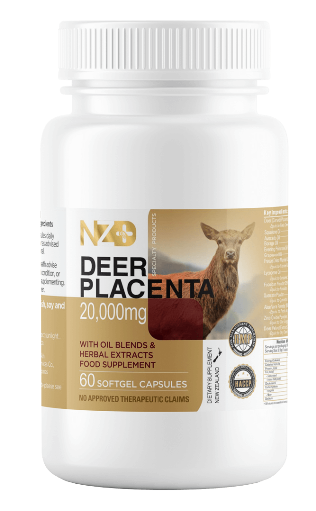 nz plus deer placenta image